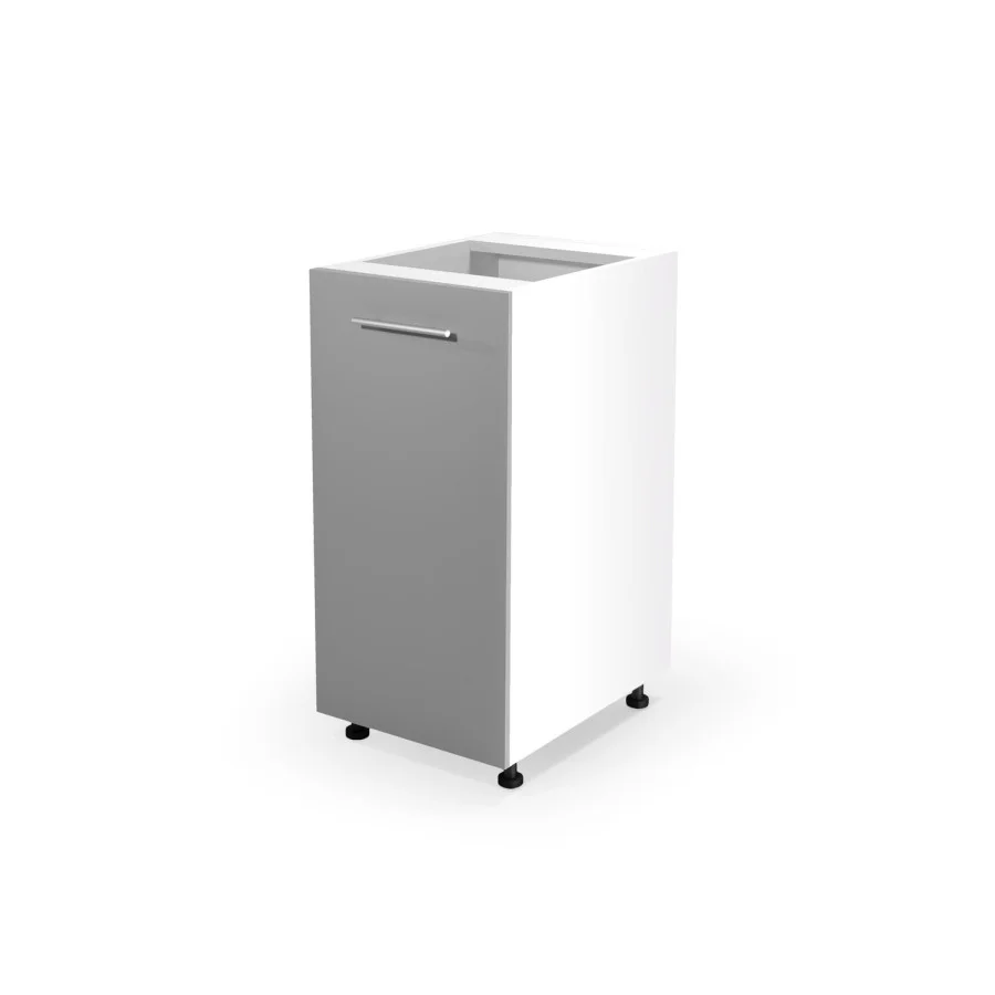 Lower cabinet VENTO D-40/82, light gray order